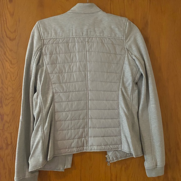 Cream/Gray colored Calvin Klein Jacket - Picture 2 of 7